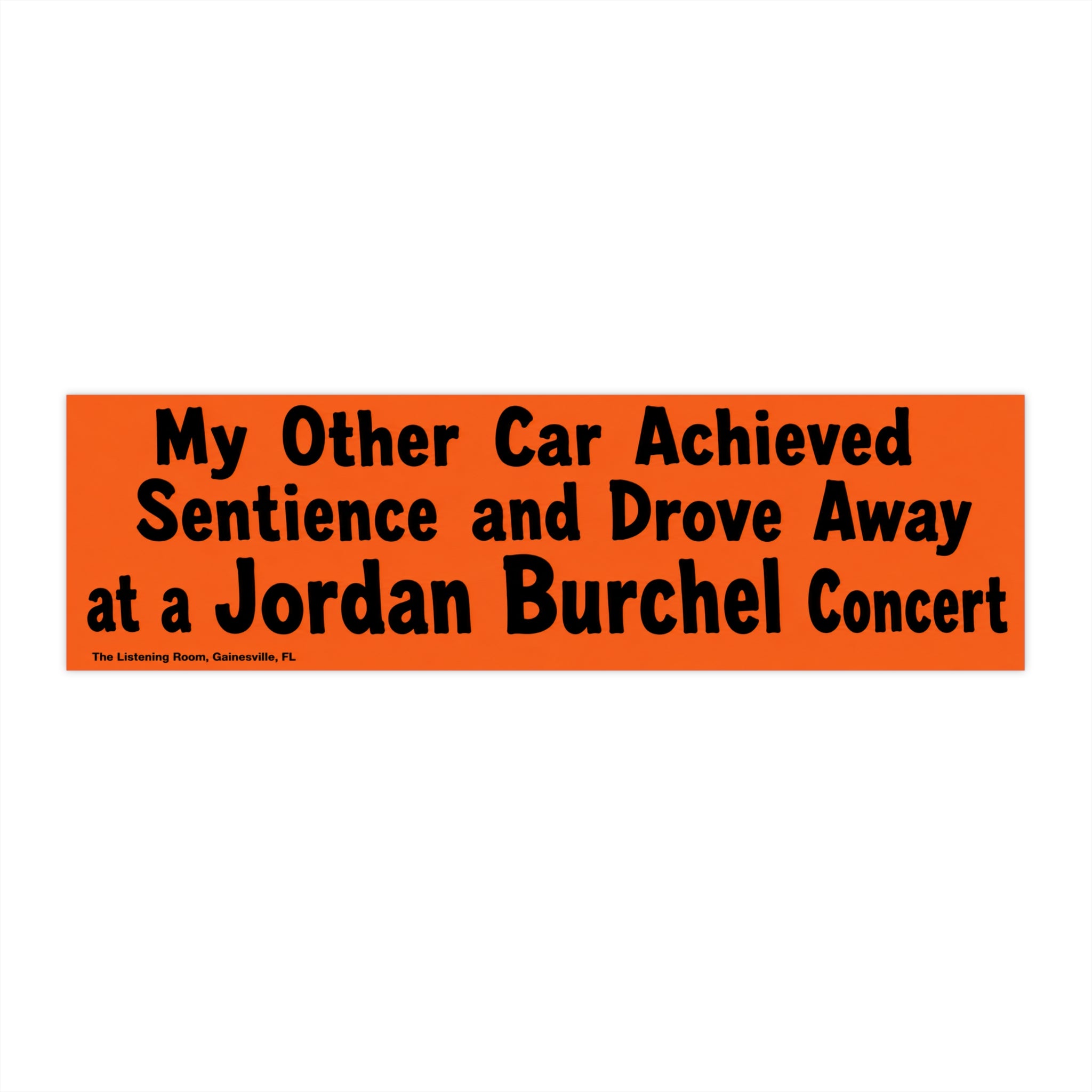 Jordan Burchel Bumper Sticker