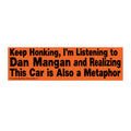 Dan Mangan Bumper Sticker