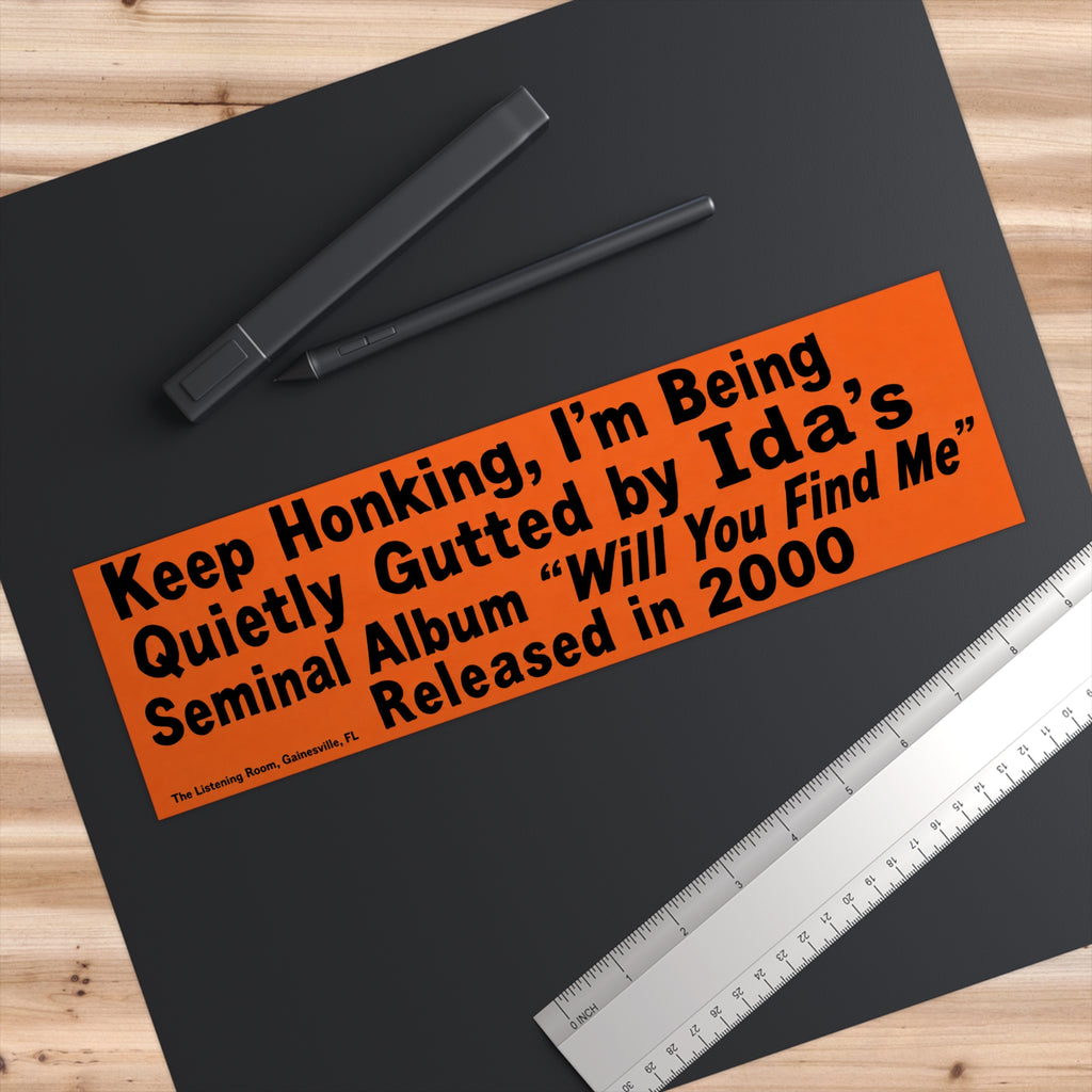 Ida Bumper Sticker