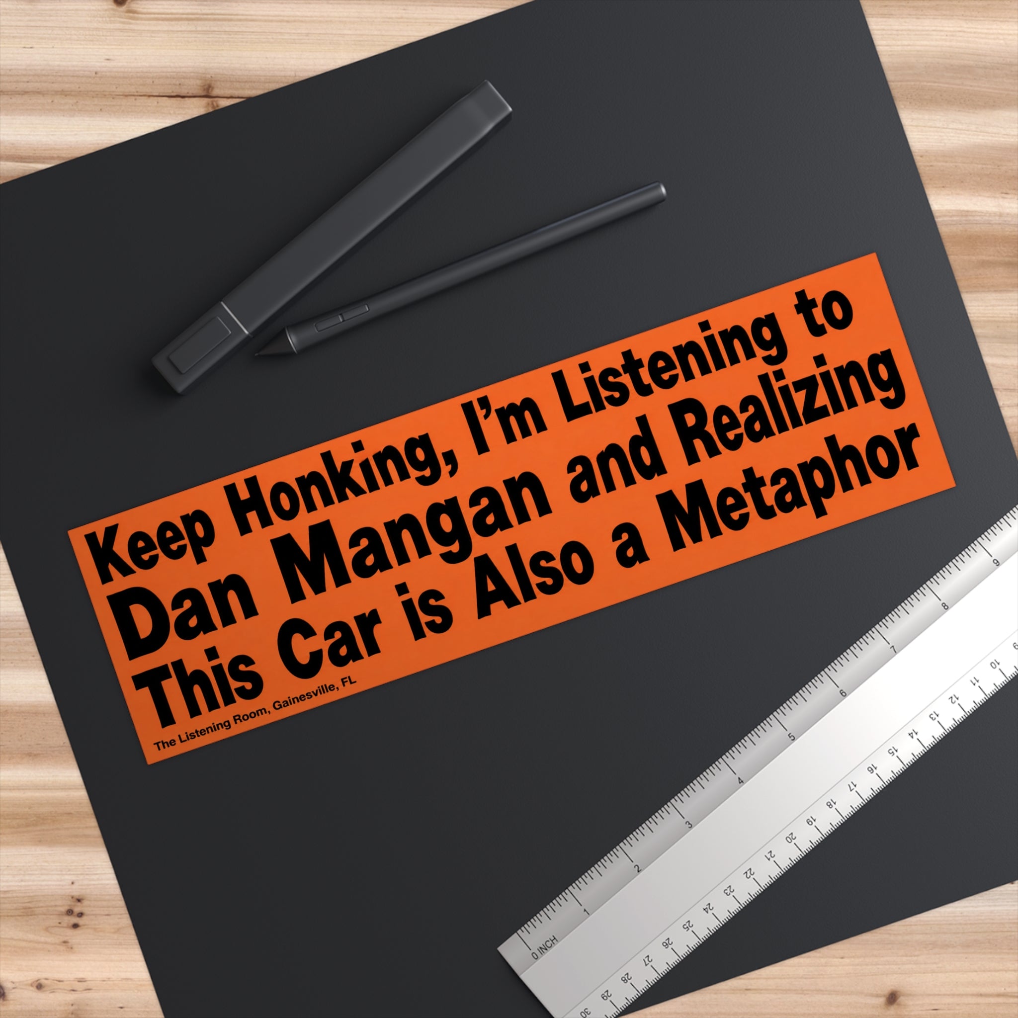 Dan Mangan Bumper Sticker
